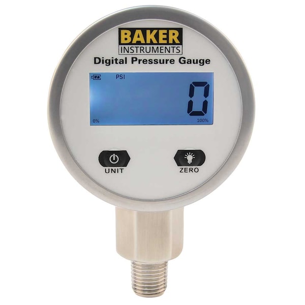 Baker Instruments B50015 Digital Pressure Gauge, 0 to 15 psi B50015 - main